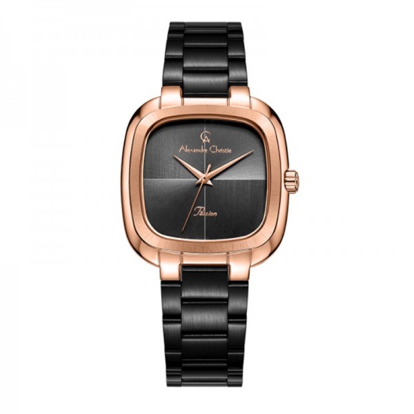 Alexandre Christie AC 2982 Rosegold Black LHBBRBA